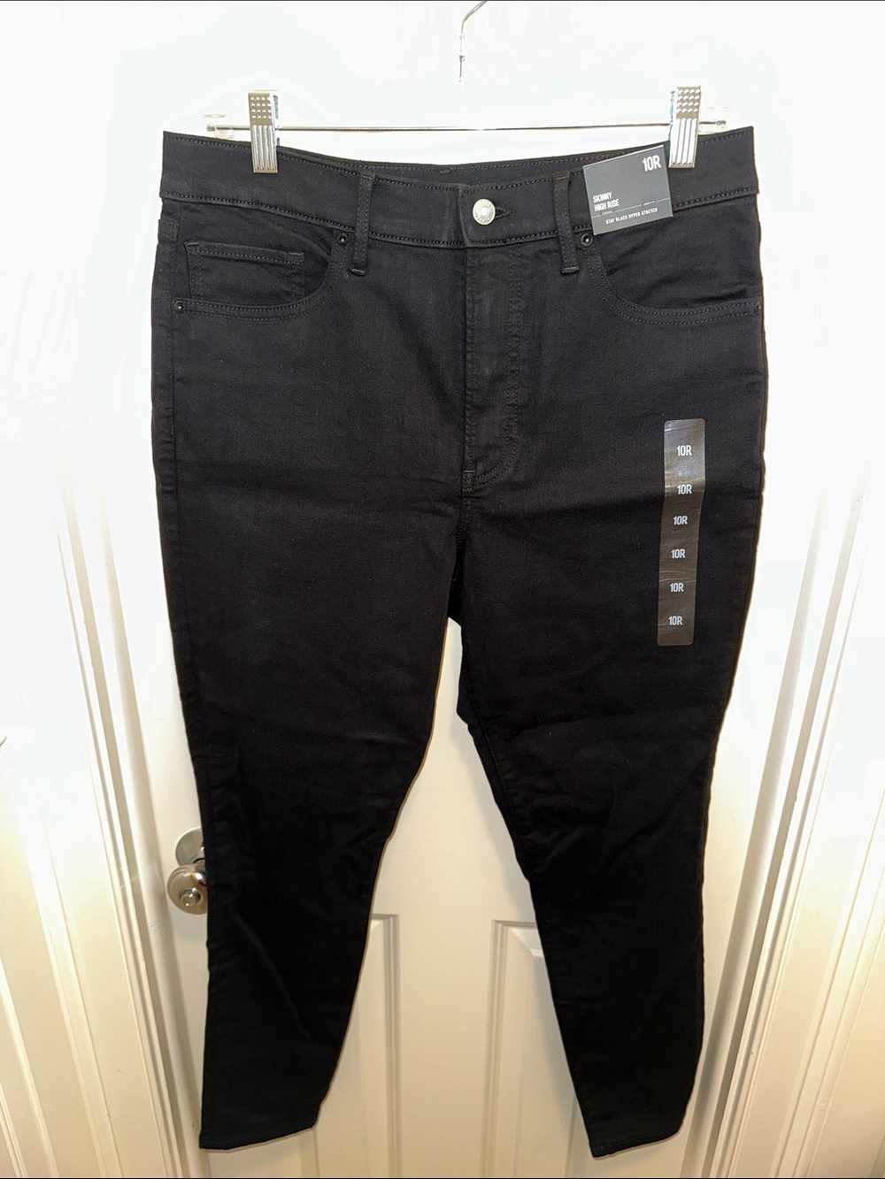 Express Black Women's High-Rise Skinny Jeans